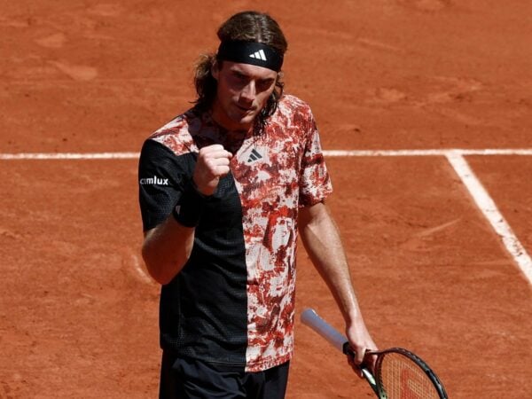 Stefanos Tsitsipas at 2023 Roland-Garros