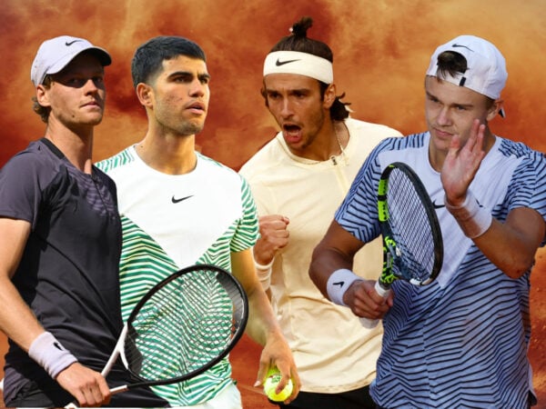 Sinner, Alcaraz, Musetti and Rune, 2023