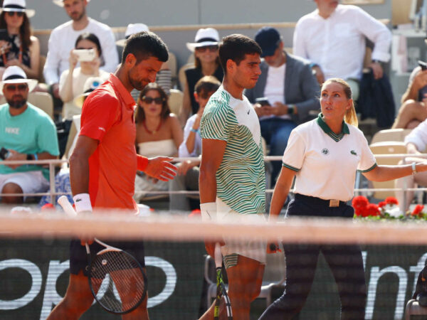 Carlos Alcaraz and Novak Djokovic, Roland-Garros 2023