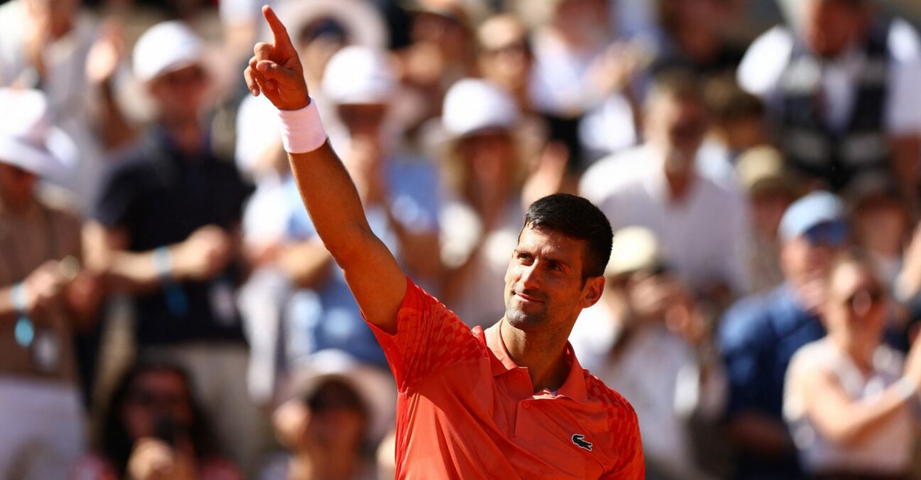 Djokovic at Roland-Garros 2023