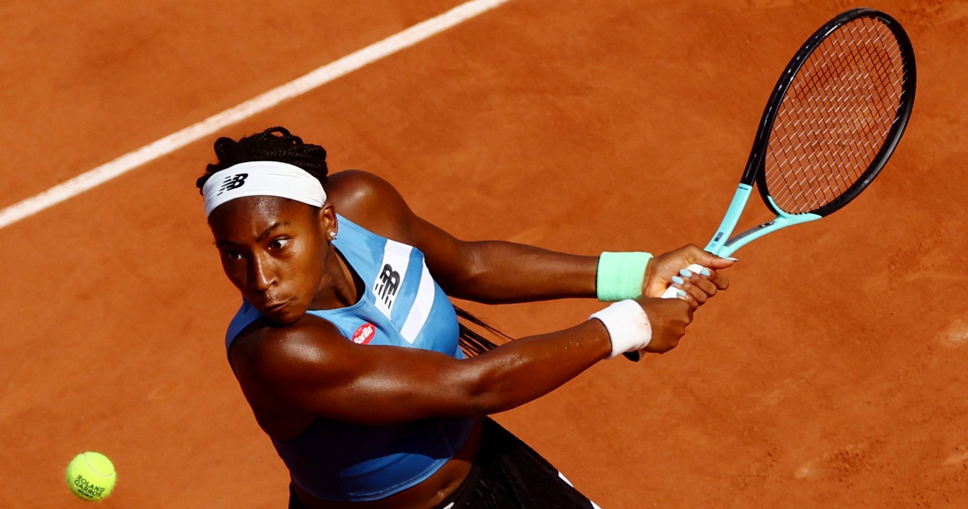 Coco Gauff at Roland-Garros 2023