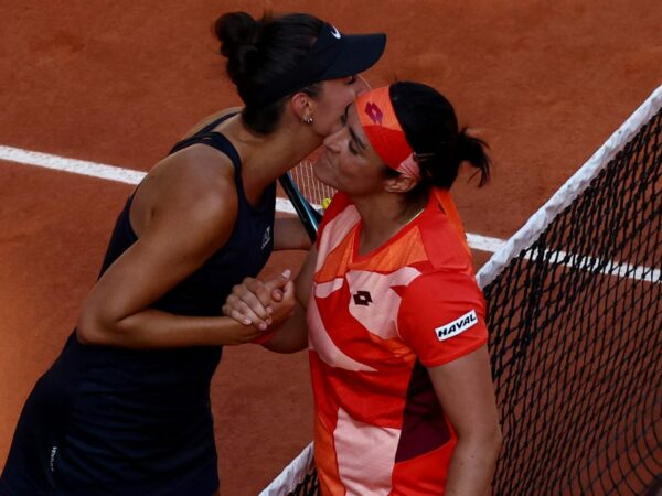 Dodin and Jabeur, Roland-Garros, 2023