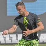 Marton Fucsovics grass