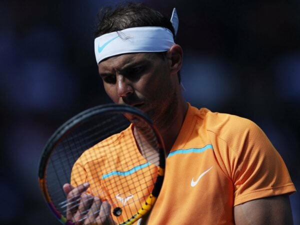 Rafael Nadal at the 2023 Australian Open