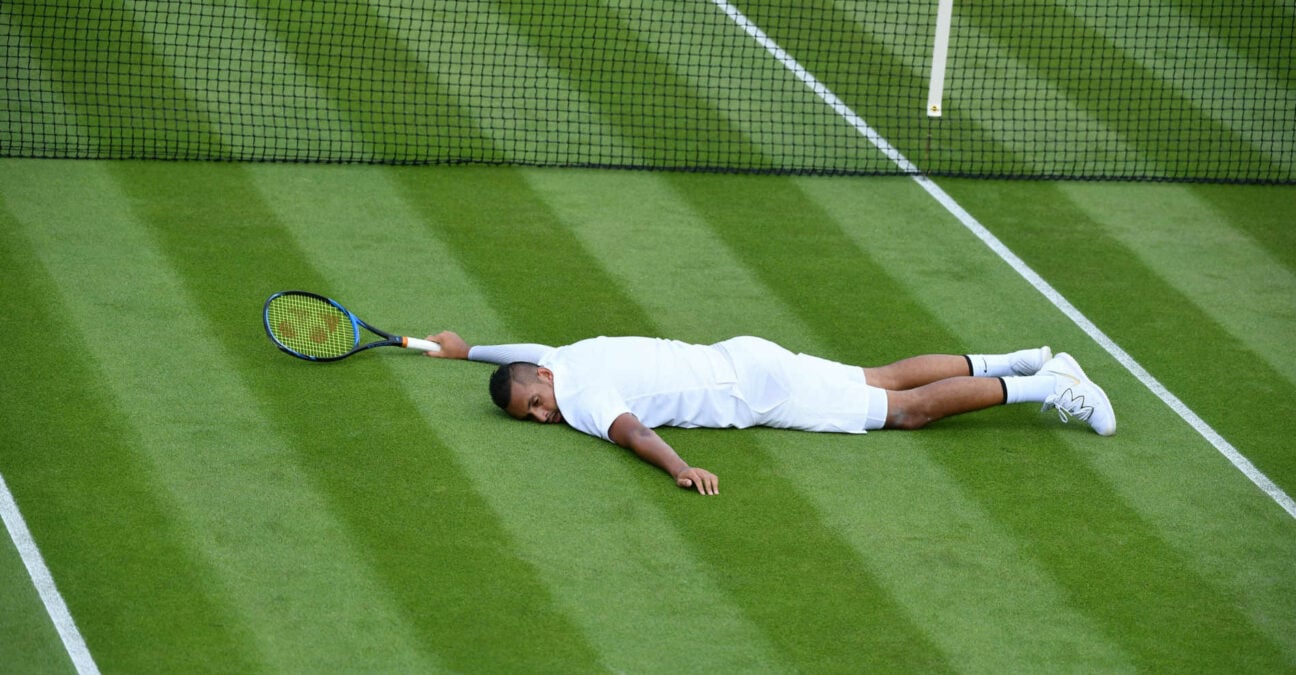 Nick Kyrgios at Wimbledon
