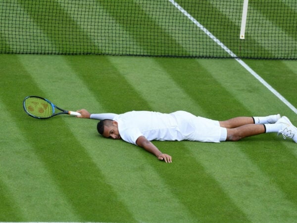Nick Kyrgios at Wimbledon