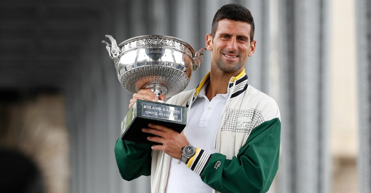 Novak Djokovic photoshoot RG 2023