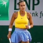 Anna Karolina Schmiedlova at Roland-Garros 2023