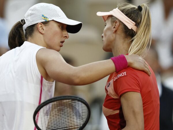 Iga Swiatek and Lesia Tsurenko, Roland-Garros 2023