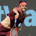 Taylor Fritz serve