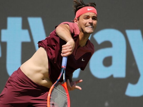 Taylor Fritz serve