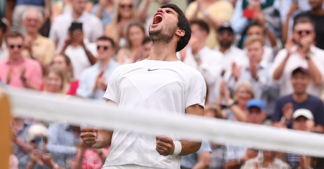 Carlos Alcaraz wins at Wimbledon 2023