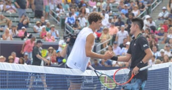 Ben Shelton vs Wu Yibing (UTS) - (c) Thierry Breton / Panoramic