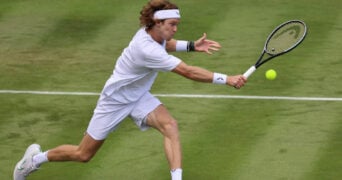 Andrey Rublev at 2023 Wimbledon