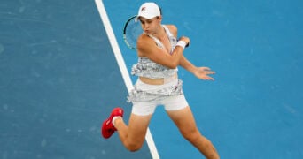 Ash Barty at the 2022 Australian Open