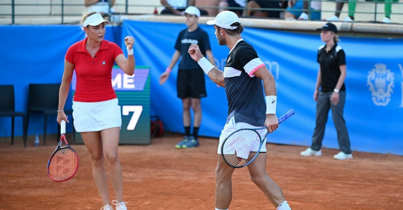 Coric and Vekic, Hopman Cup, 2023