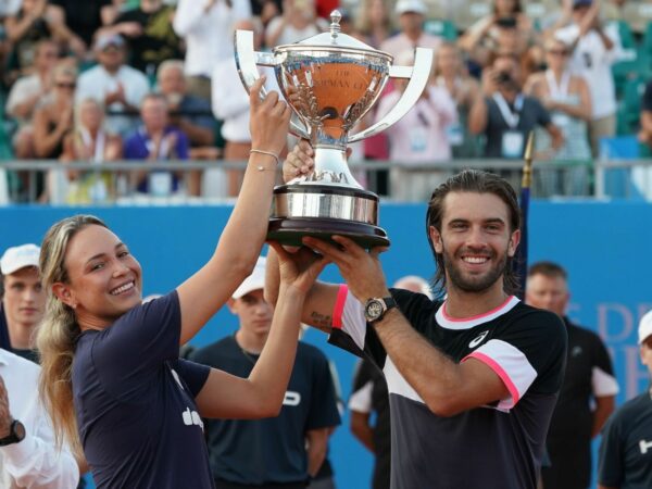 Donna Vekic and Borna Coric, Hopman Cup, 2023