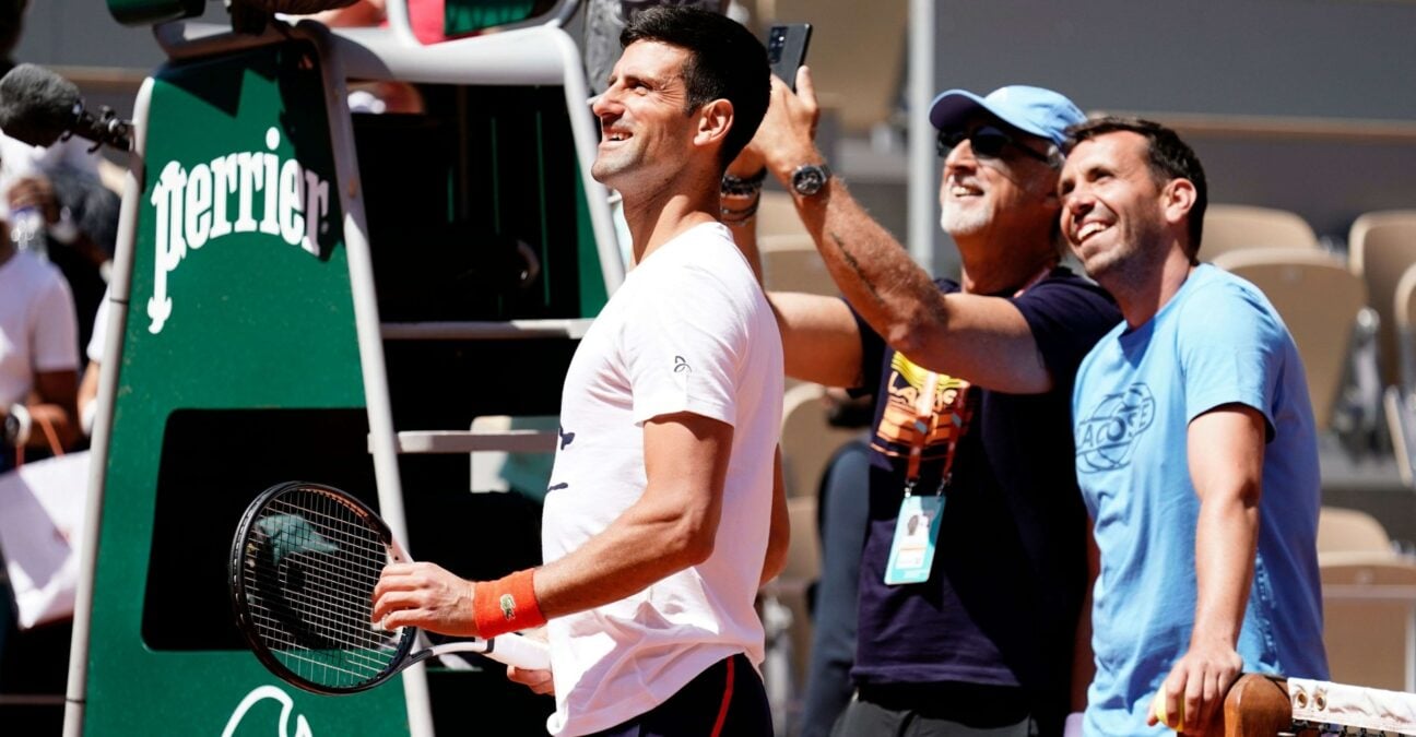 Novak Djokovic, Carlos Gomez, Roland-Garros 2023