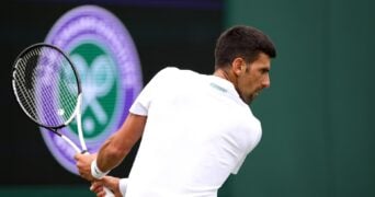 Novak Djokovic at Wimbledon