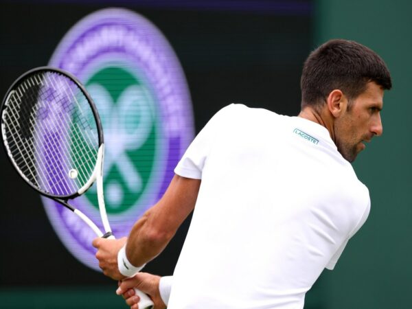 Novak Djokovic at Wimbledon