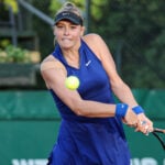 Fanny Stollar at the Hungarian Open in 2022