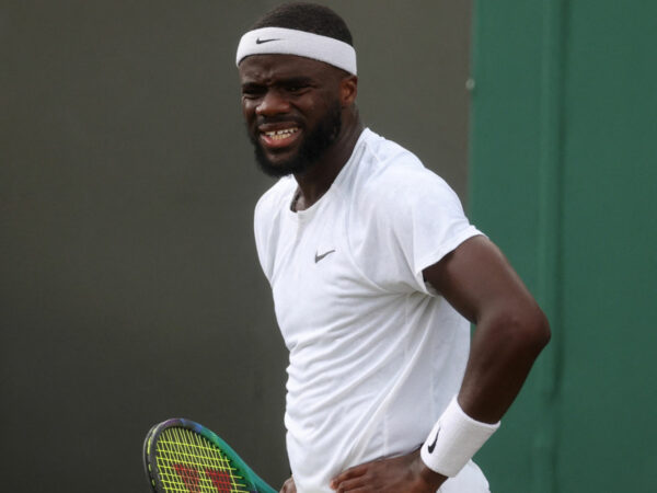 Frances Tiafoe at Wimbledon 2022