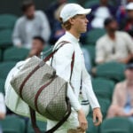 Jannik Sinner at Wimbledon 2023