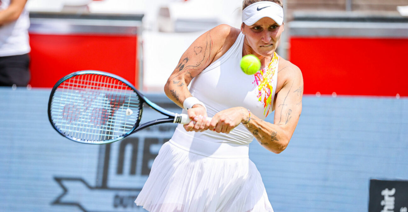 Marketa Vondrousova at the 2023 Bett1 Open in Berlin