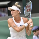 Marketa Vondrousova at Wimbledon 2023