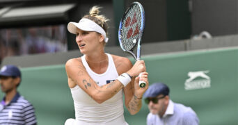 Marketa Vondrousova at Wimbledon 2023