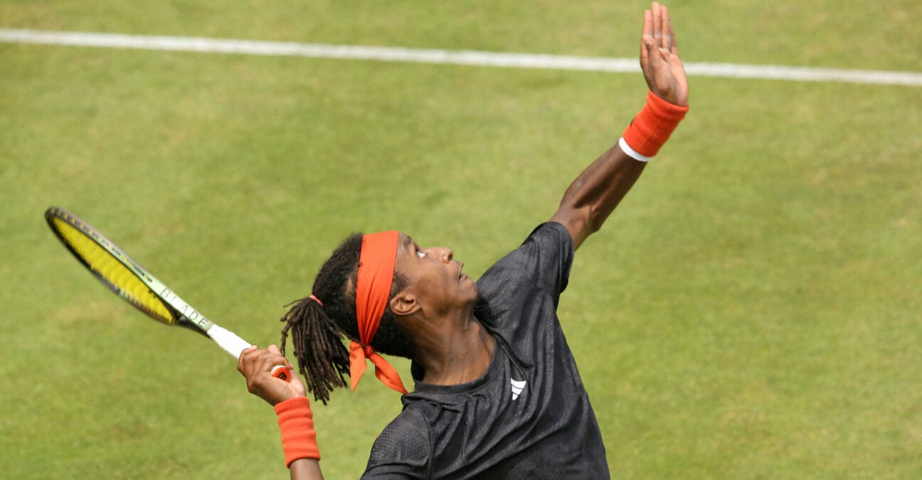 Mikael Ymer at the 2023 ATP Halle Open