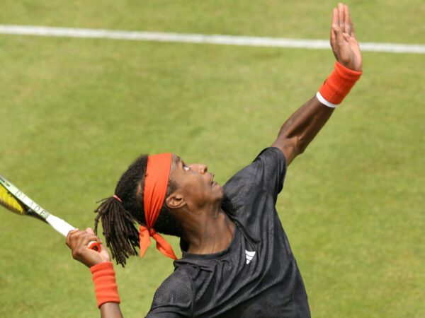 Mikael Ymer at the 2023 ATP Halle Open
