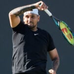 Nick Kyrgios at the 2023 Boss Open in Stuttgart