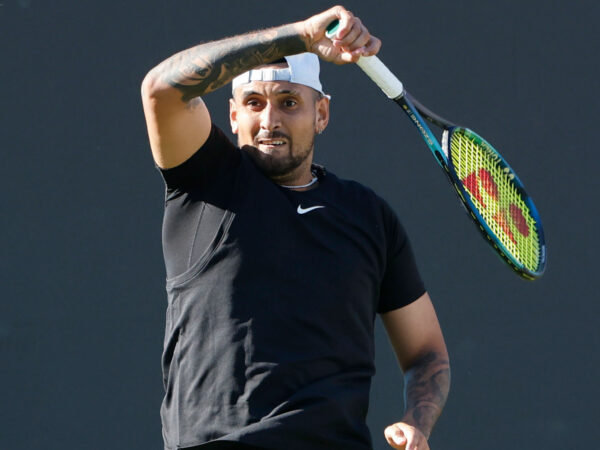 Nick Kyrgios at the 2023 Boss Open in Stuttgart