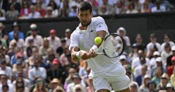 Novak Djokovic at 2023 Wimbledon