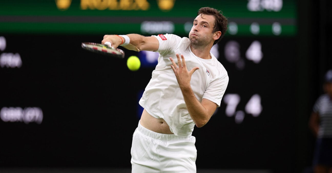 Quentin Halys Wimbledon 2023 | Action Plus / Panoramic