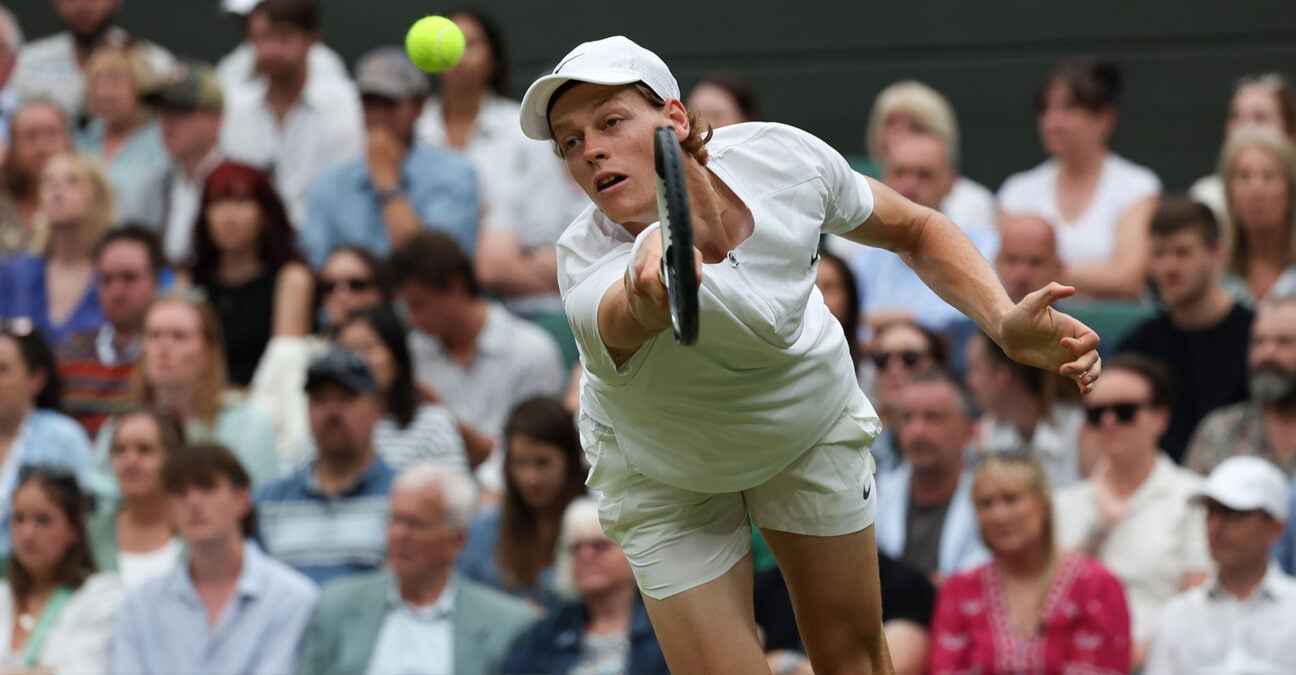 Jannik Sinner Wimbledon 2023 | Action Plus / Panoramic