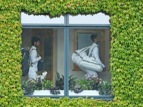 Djokovic and Alcaraz Wimbledon final 2023 | Antoine Couvercelle / Panoramic