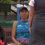 Shuai Zhang at the 2023 Hungarian Grand Prix in Budapest
