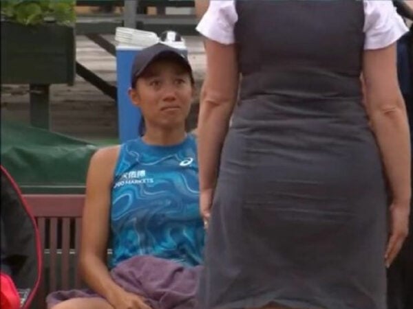 Shuai Zhang at the 2023 Hungarian Grand Prix in Budapest