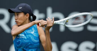 Shuai Zhang at the Rothesay Classic Birmingham 2023