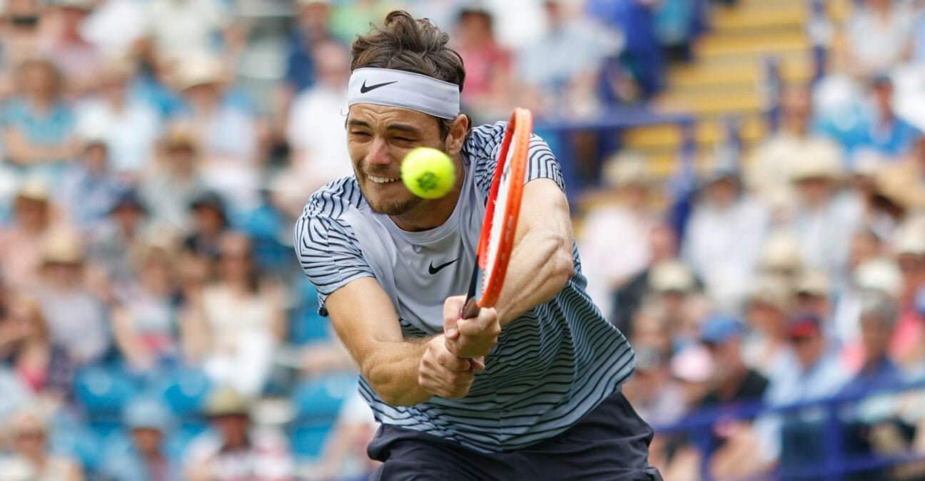 Taylor Fritz at Queens Club in 2023