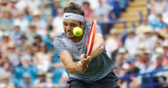 Taylor Fritz at Queens Club in 2023