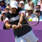 Alex de Minaur at the 2023 Queens Club ATP 500 event