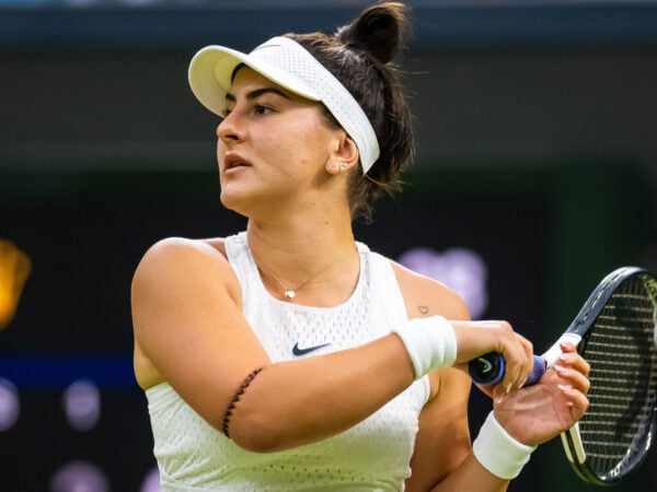 Bianca Andreescu at the 2023 Wimbledon Championships