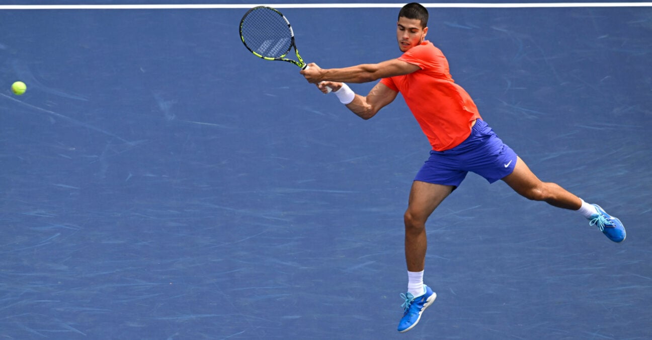 Carlos Alcaraz at the 2022 National Bank Open