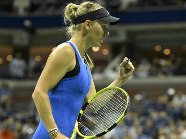 Caroline Wozniacki at the 2023 US Open