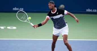 Christopher Eubanks at the 2023 National Bank Open