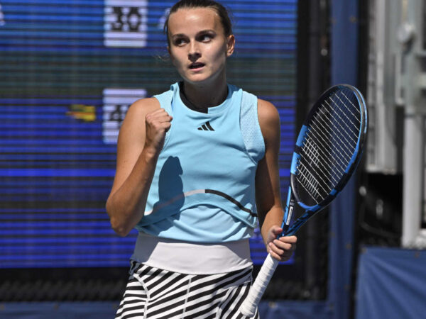 Clara Burel at the 2023 US Open