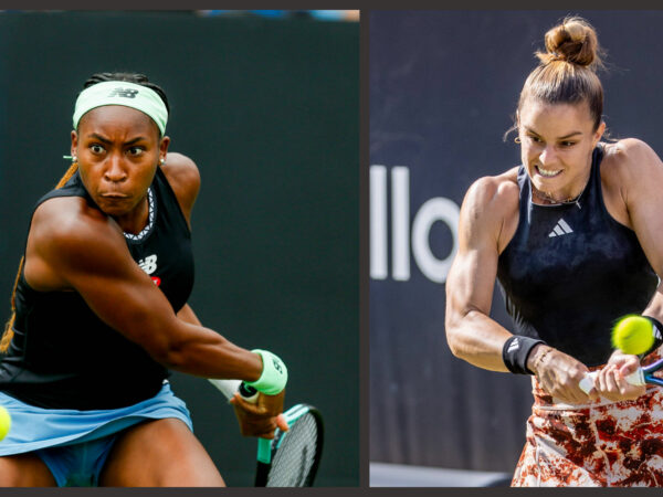 Coco Gauff and Maria Sakkari